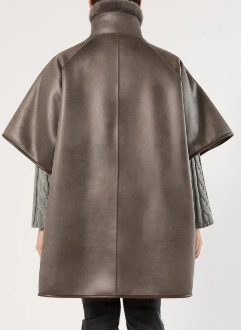 Двулицево яке 'Cape cut' Marina Rinaldi Mrsspuma — снимка 3