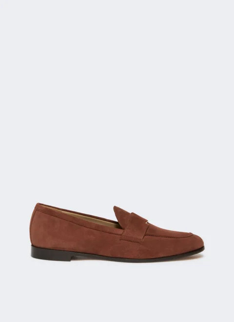 Велурени мокасини Max Mara Mxaorafo