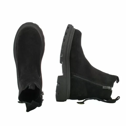 Дамски Равни Боти CARLO FABIANI – 252-38813 BLACK — снимка 5