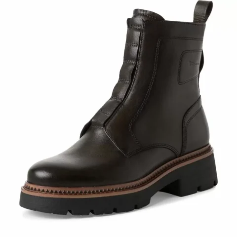Дамски Равни Боти TAMARIS – 1-25420-43-722 OLIVE — снимка 3