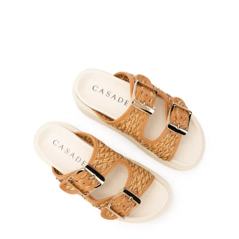 Дамски чехли с платформа Birky Suncity Casadei — снимка 6