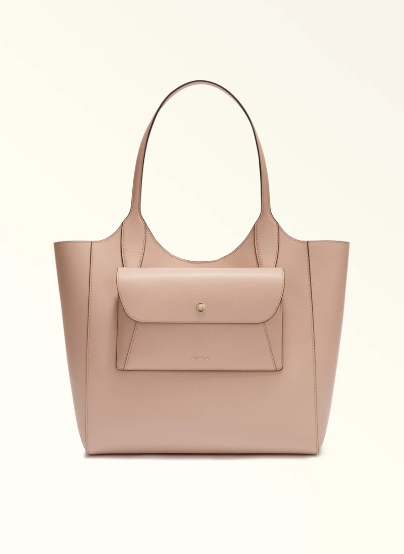 Чанта 'Tote' Furla Lea Anemone Pink M