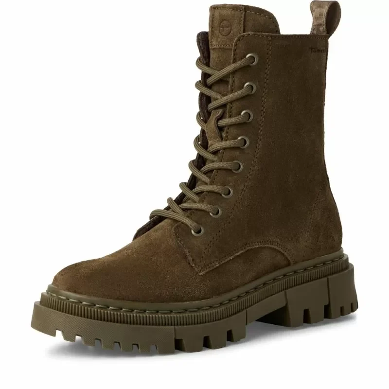Дамски Кубинки TAMARIS – 1-25276-41-722 OLIVE — снимка 2