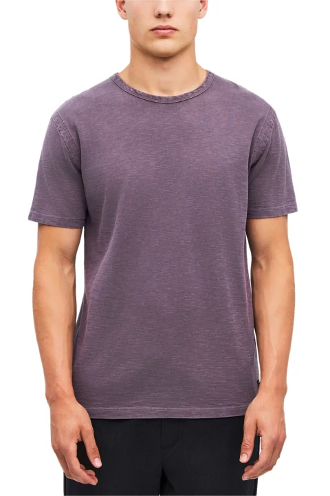 T-Shirt Slub With Seam Detail DLMT000672 vintage grey