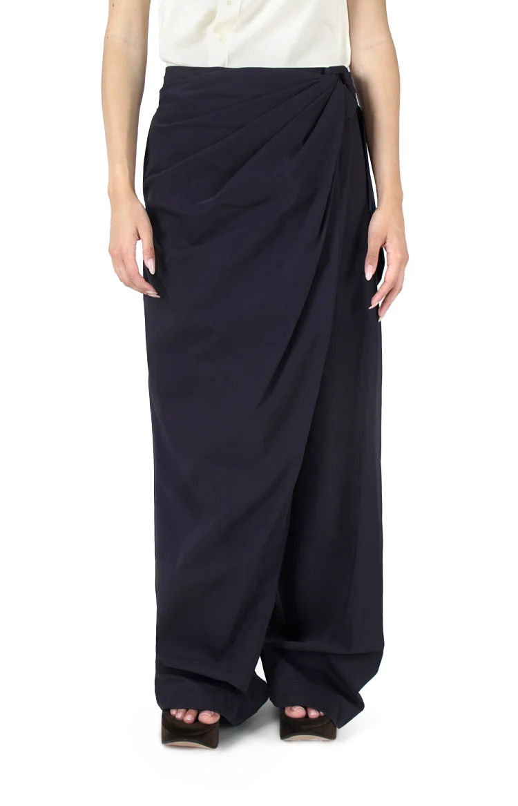 Twist Trousers in Navy