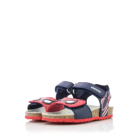 Сандали Момчета GEOX – B152QC C4075 B SANDAL CHALKI BOY DK NAVY/RED — снимка 3