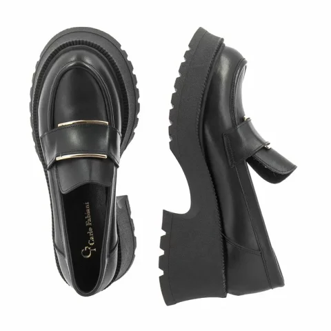 Дамски Лоуфър CARLO FABIANI – 252-33604 BLACK — снимка 5