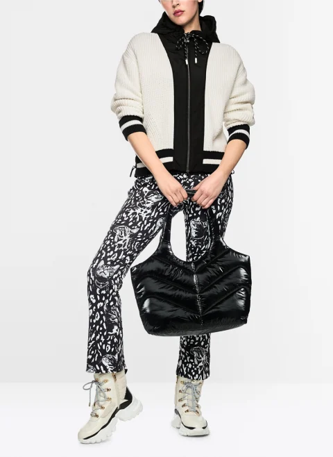 Жилетка с органичен памук и вълна Marc Cain Sports — снимка 6