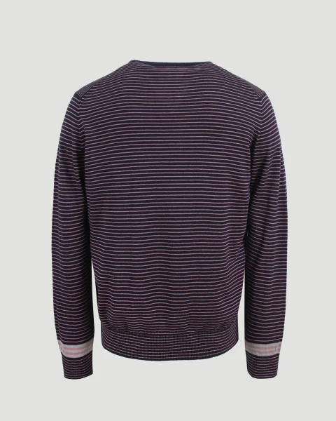 Striped Sweater with Logo — снимка 2