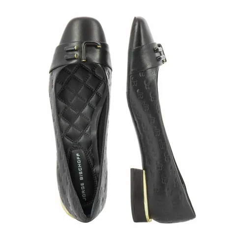 Балерини JORGE BISCHOFF – J17254005001 PRETO — снимка 5