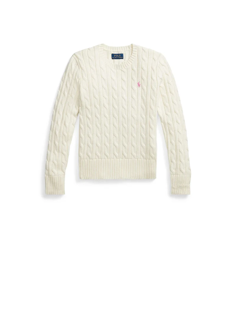 Пуловер 'Cable-Knit' Ralph Lauren Kids 6-14