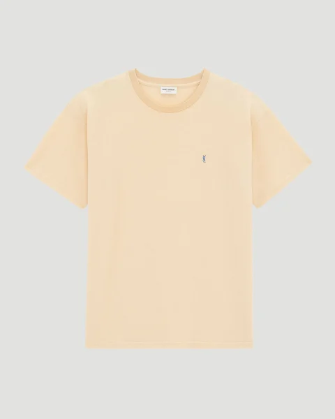 Cassandre T-Shirt in Yellow Piqué