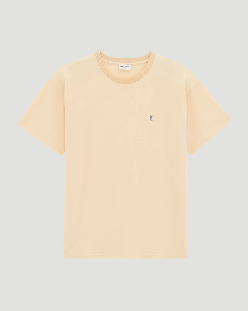 Cassandre T-Shirt in Yellow Piqué