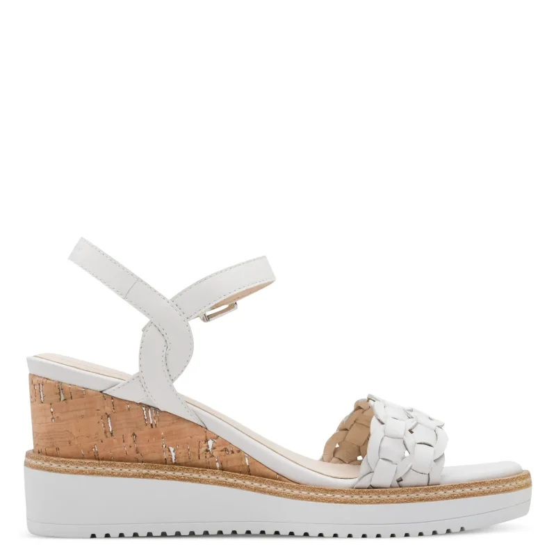 Дамски Сандали На Платформа TAMARIS – 1-28334-46-100 WHITE — снимка 2
