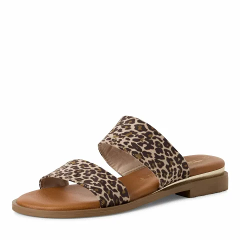 Дамски Равни Чехли TAMARIS – 1-27112-44-360 LEOPARD — снимка 3