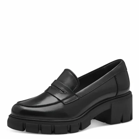 Дамски Лоуфър TAMARIS – 1-24439-41-003 BLACK LEATHER_2 — снимка 3