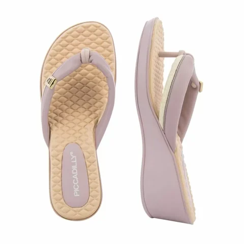 Дамски Чехли На Платформа PICCADILLY – 54032201 STRETCH SOFT LAVANDA — снимка 5