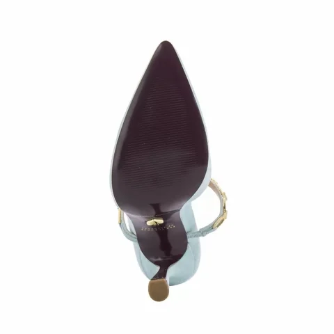 Чехли на ток TAMARIS – 1-1-27370-20 880 LIGHT BLUE — снимка 4
