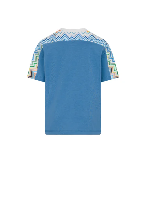 Тишърт с принт 'Zig-Zag' Missoni Kids — снимка 2