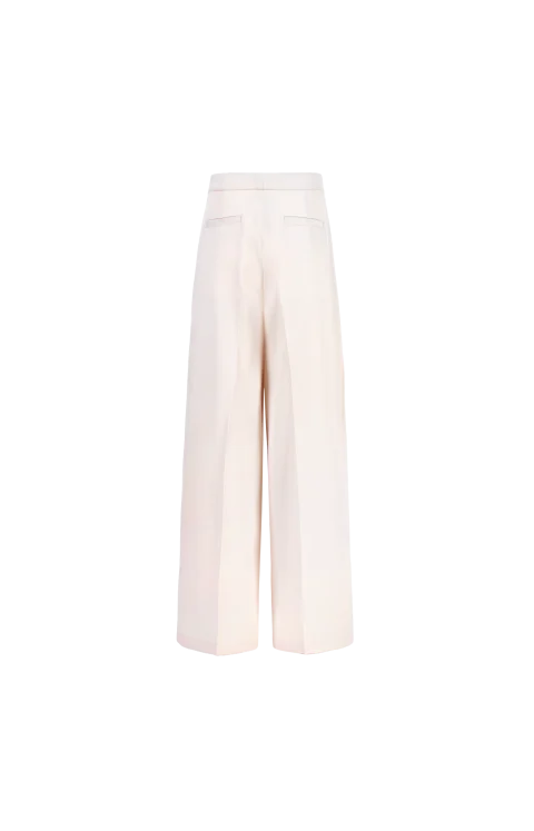 Pleated Wool Trousers — снимка 2
