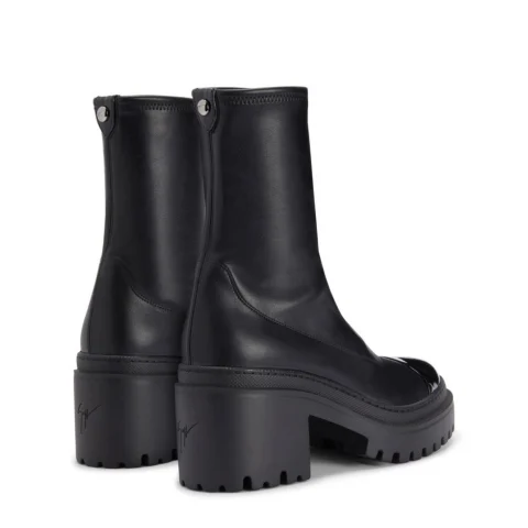 Дамски черни боти Lionora Giuseppe Zanotti — снимка 6