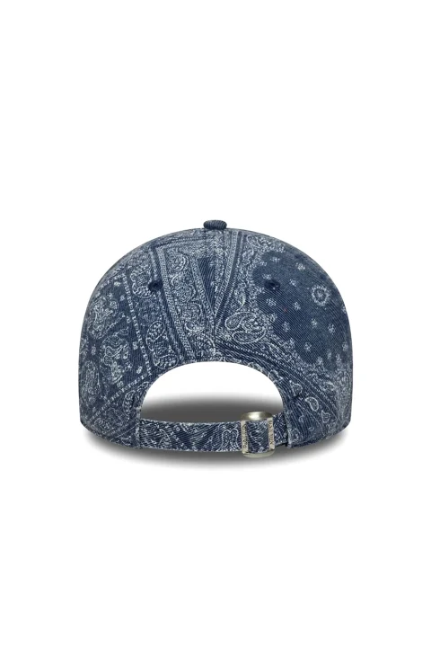 Шапка Washed Paisley 9Twenty Neyyan 60771823 410 navy — снимка 2