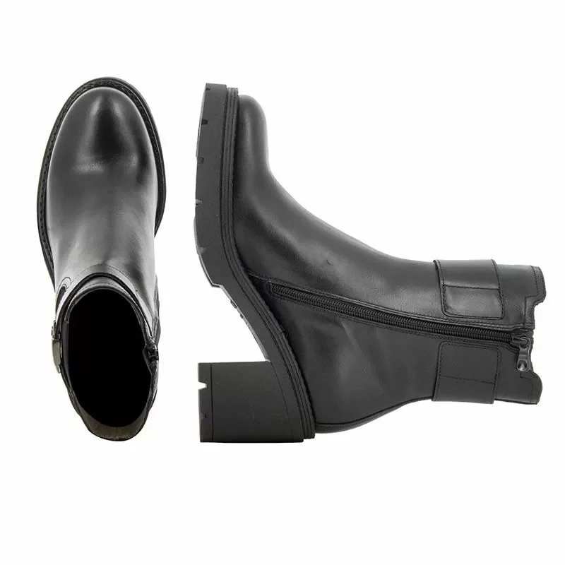 Дамски Боти На Ток NERO GIARDINI – 309160D NERO — снимка 4