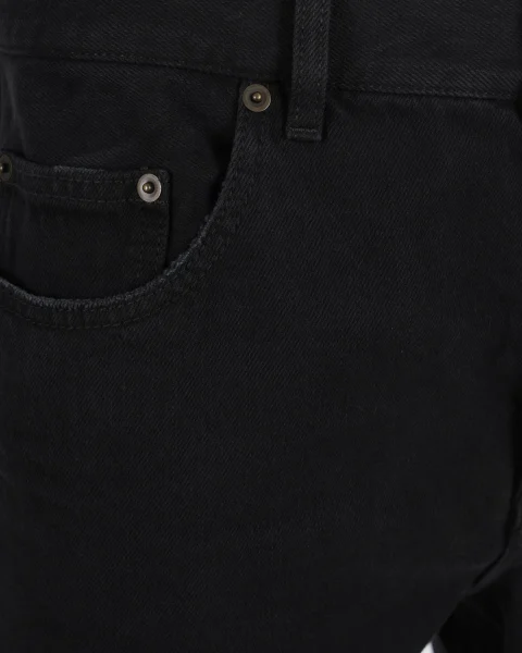 Baggy Jeans in Carbon Black Denim — снимка 4