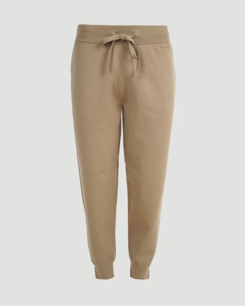 Cashmere Cotton Blend Jogging Pants