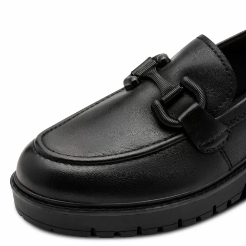 Дамски Лоуфър TAMARIS – 1-24723-43-003 BLACK LEATHER_1 — снимка 4