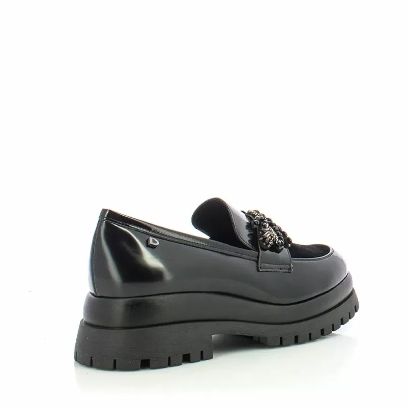 Дамски Лоуфър Donna Serena – 2P5775DS NERO/NERO — снимка 2