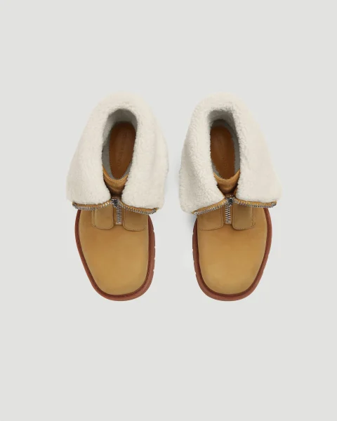 Haddock Ankle Boot in Beige — снимка 3