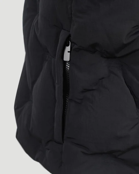 Quilted Vest in Black — снимка 5