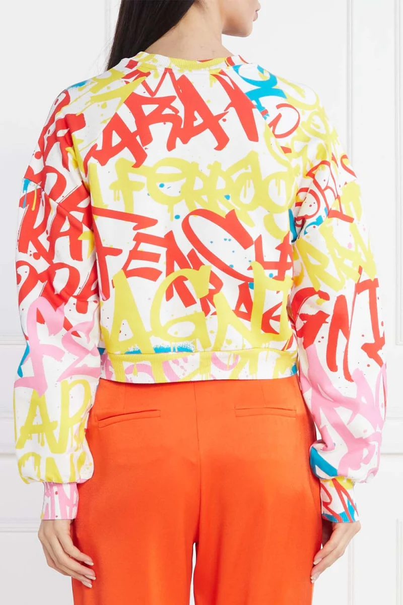 Суичър 310 Graffiti 75CBIK02CFK01 982 mult.chiari — снимка 2