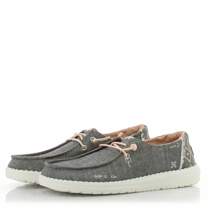Дамски Ежедневни HEY DUDE – 40054-030 WENDY BOHO GREY — снимка 3
