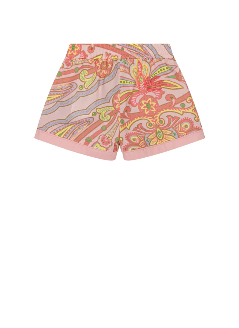 Къс панталон с 'Paisley' принт Etro Kids — снимка 2
