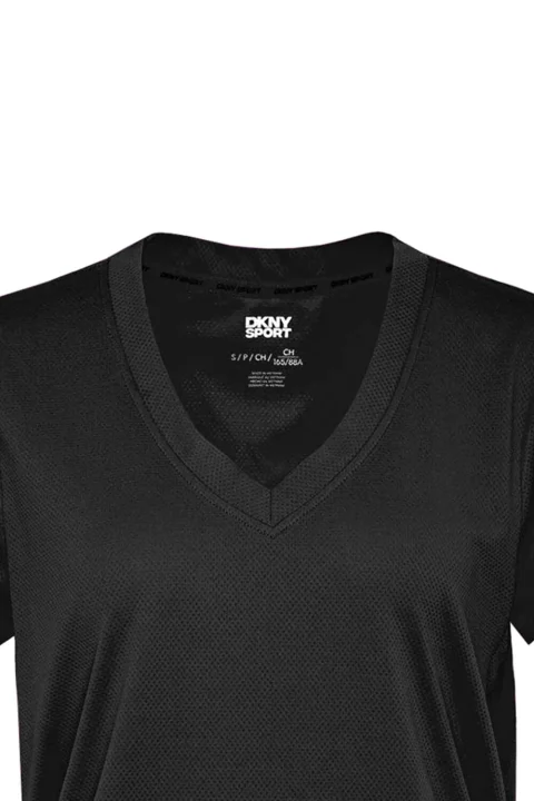 T-Shirt DP4T9918 0071 black — снимка 2