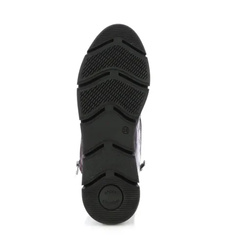 Дамски Равни Боти VERONELLA – 047-511 BORDO CROCO — снимка 4