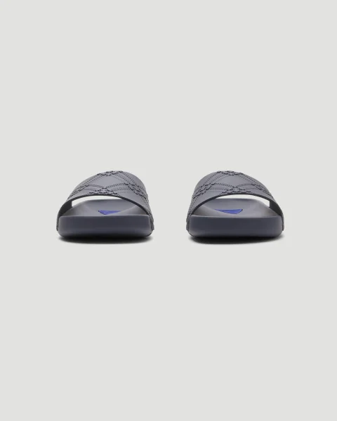 Embossed Check Dive Slides in Magnet — снимка 2