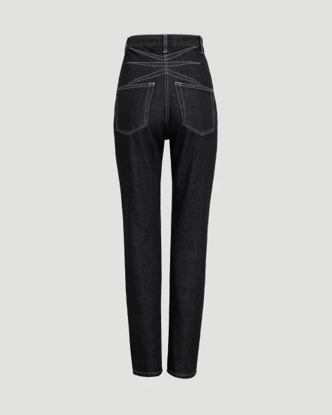 High Waist Denim Pant — снимка 2