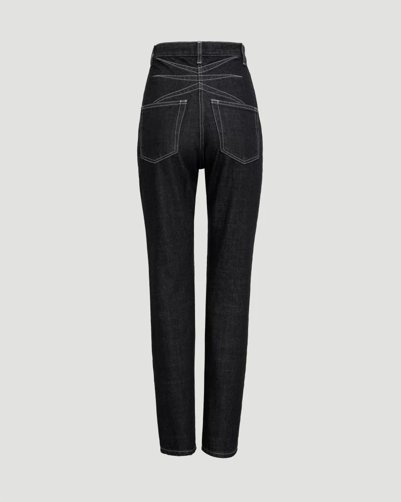 High Waist Denim Pant — снимка 2