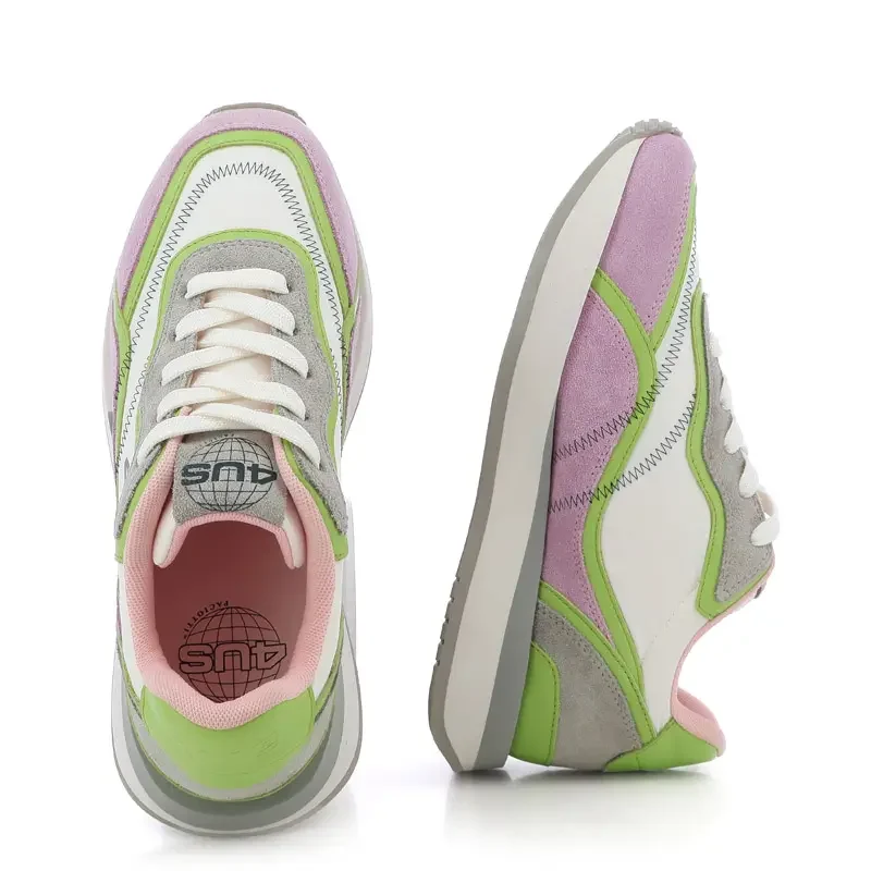 Дамски Сникърс CESARE PACIOTTI 4US – ANNIE-PINK/WHITE/GREEN — снимка 5