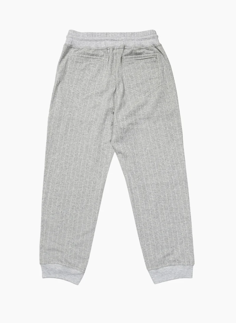 Спортен панталон с фино райе Brunello Cucinelli Kids 4-6 — снимка 2