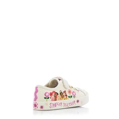 Сникърс Момичета GEOX – J3504D C1058 JR CIAK GIRL LT IVORY — снимка 2