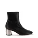 Дамски черни боти Casadei — снимка 2