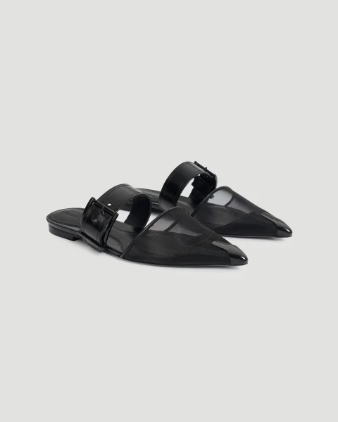 Pointed Flat Mules — снимка 2