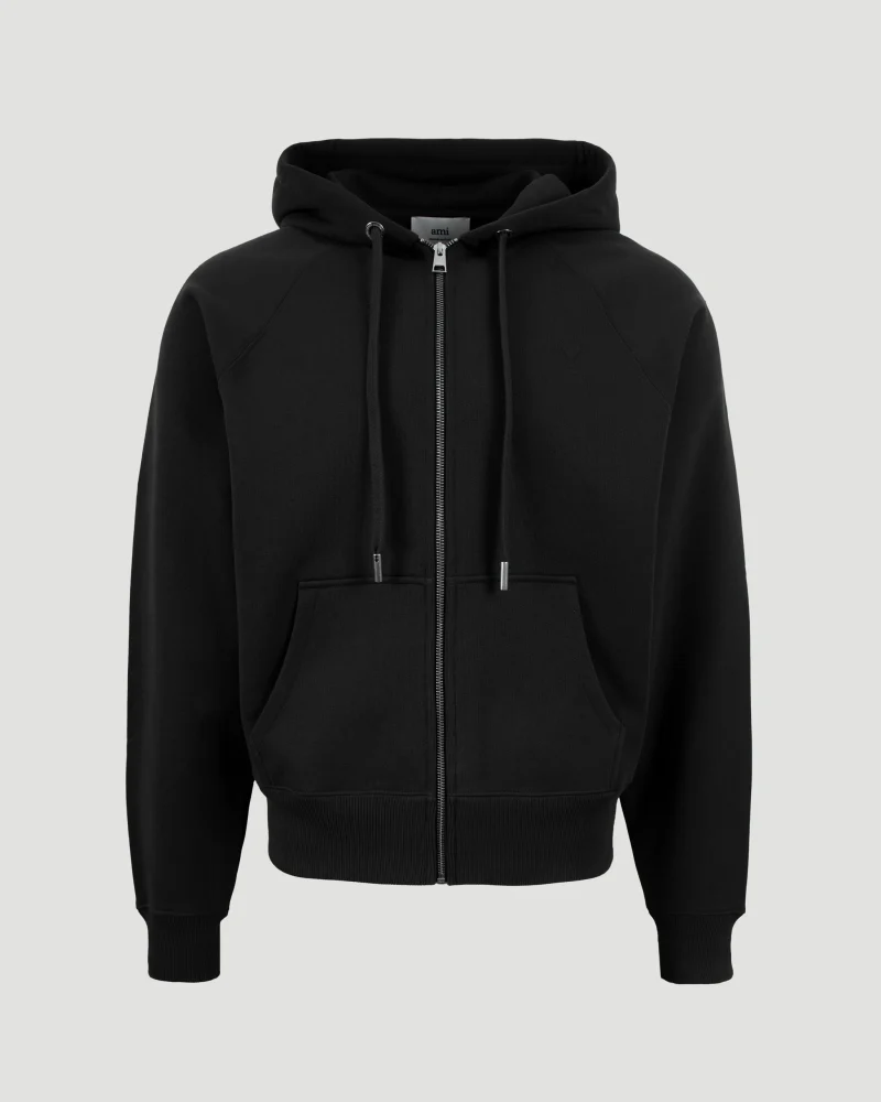 Ami de Coeur Hoodie in Black