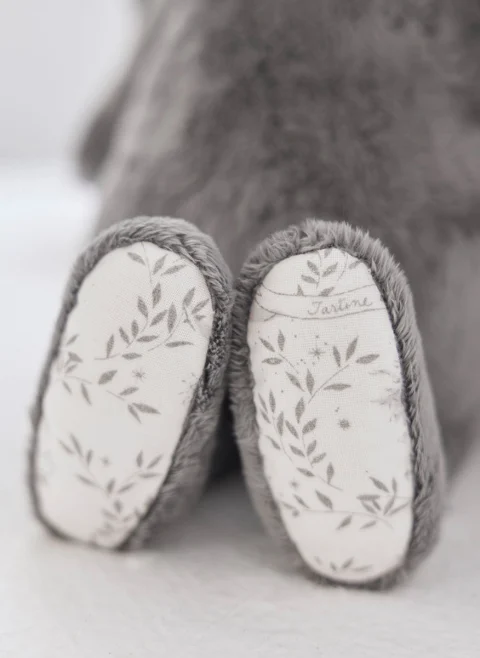 Плюшена играчка с принт 'Augustin the rabbit' 25 см Tartine et Chocolat — снимка 4