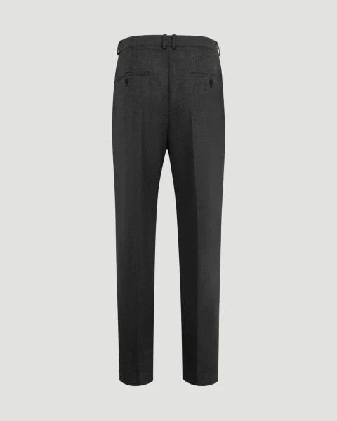 Grey Pants in Wool — снимка 2