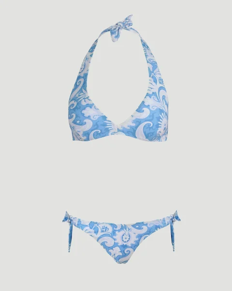 Two Piece Swimsuit in Blue